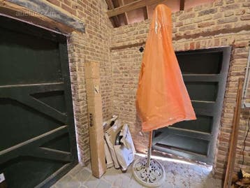 Parasols en parasolvoeten (7x), Nieuw