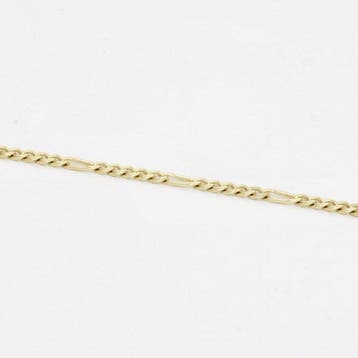 Collier avec pendentif - 14 carats Or jaune - Croix