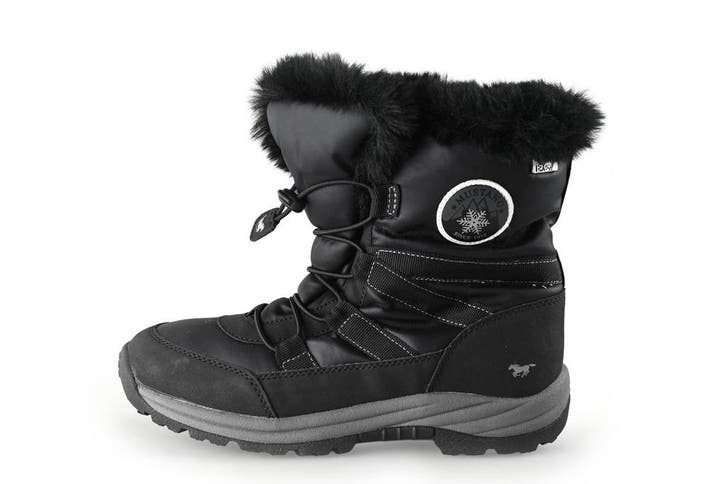 Mustang Snowboots in maat 38 Zwart, Kleding | Dames, Schoenen, Zwart, Zo goed als nieuw, Snowboots, Verzenden