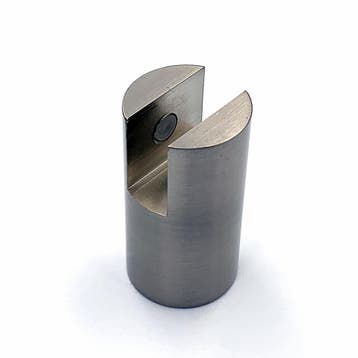 Glasbevestiging rond t.b.v. stabilisatiestang plafondmontage, Doe-het-zelf en Bouw, Glas en Ramen, Verzenden, Nieuw