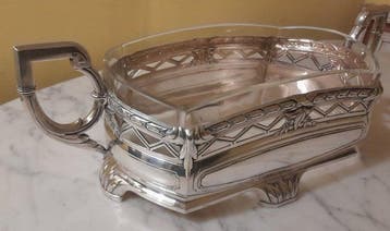 Franz Mosgau - Tafelmiddenstuk - Zilver, Antiek en Kunst