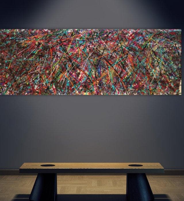 Joan LLaverias - Flores 323 - XXL, Antiquités & Art, Art | Peinture | Moderne