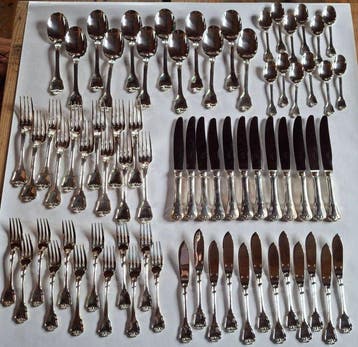 Christofle - Bestekset voor 12 personen (72) - Port-Royal -