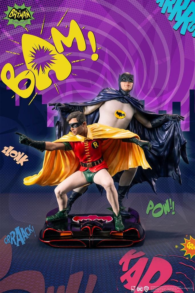 DC Comics Batman 1966 1/8 Statue Batman & Robin 23 cm, Verzamelen, Film en Tv, Nieuw, Ophalen of Verzenden