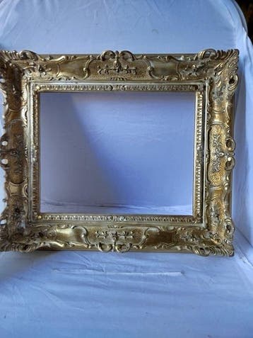 Lijst - Hout - hout met bladgoud 38x48