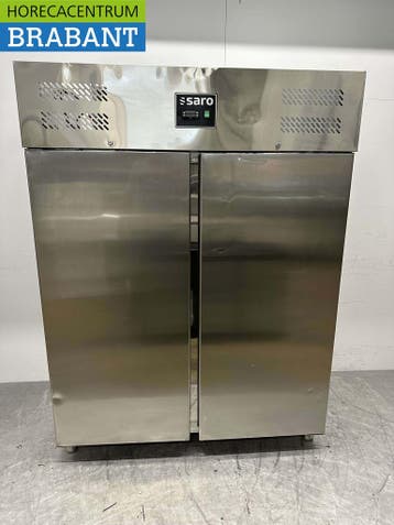 Réfrigérateur Saro double porte en acier inoxydable 1130, Verzenden