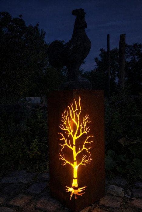 Pilaar - 2026 - Design Cortenstaal Zuil, Antiek en Kunst, Curiosa en Brocante