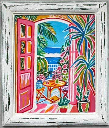 École fauviste française daprés Matisse (XX) - Un été en