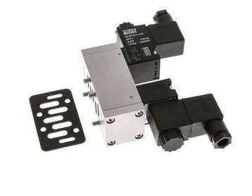 5/3 ISO 5599-1 Electrovanne centrale déchappement 230V AC, Verzenden