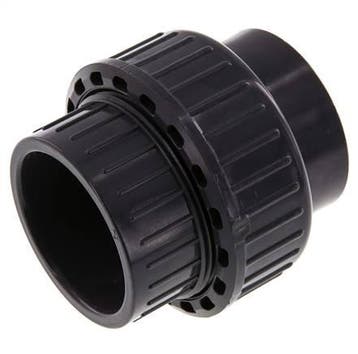 Raccord Union PVC Socket 50x81mm FKM, Verzenden