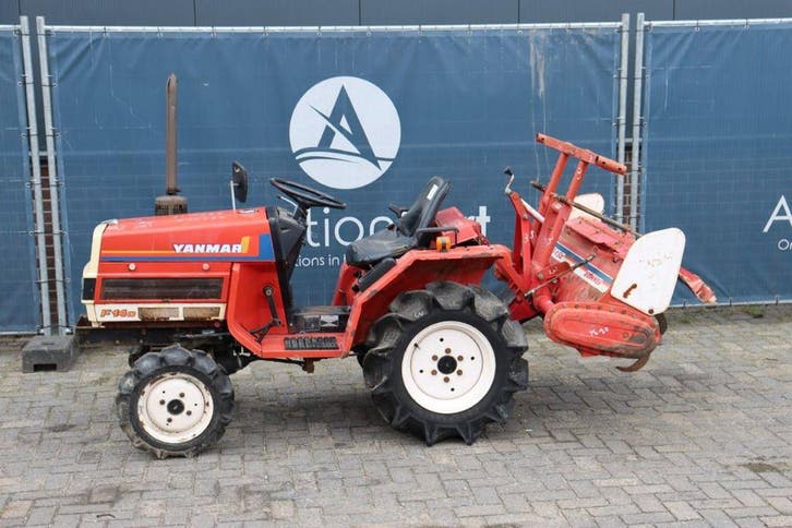 Veiling: Minitractor Yanmar F14D Diesel met Grondfrees, Zakelijke goederen, Landbouw | Tractoren, Ophalen