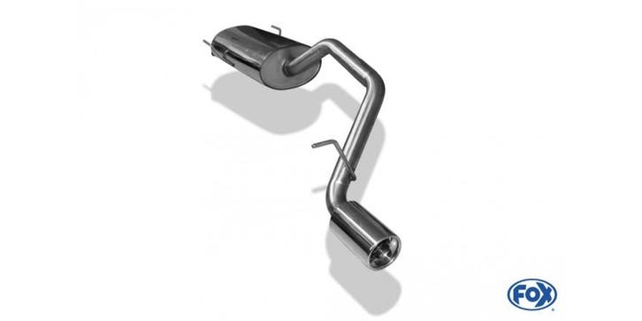 FOX Daihatsu Terios J2 4x4 einddemper eenzijdig - 1x90 type, Auto-onderdelen, Uitlaatsystemen, Nieuw, Verzenden