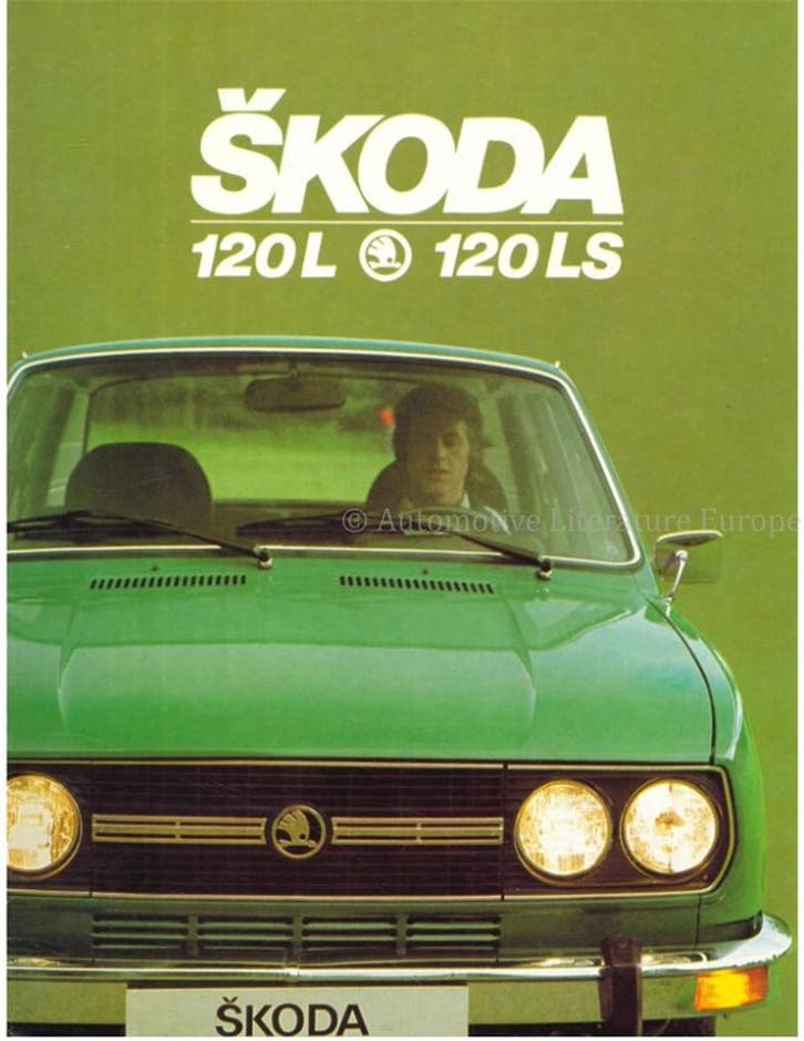 1977 SKODA 120 L LS BROCHURE NEDERLANDS, Livres, Autos | Brochures & Magazines