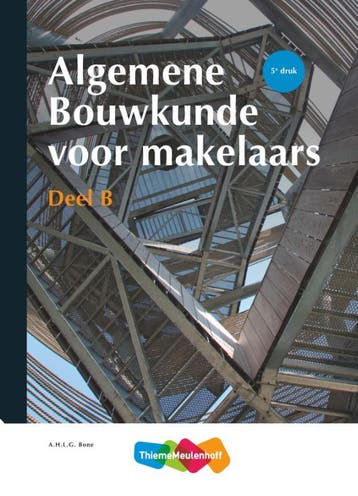Algemene bouwkunde voor makelaars 9789006701029, Boeken, Verzenden, Gelezen, A.H.L.G. Bone