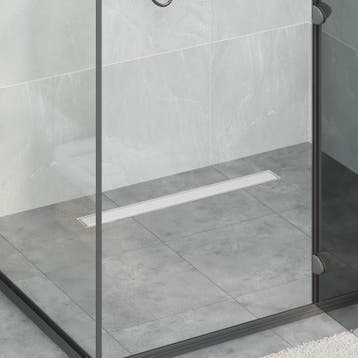vidaXL Doucheafvoer 2-in-1 met 360° Sifon Zilver 70 cm, Doe-het-zelf en Bouw, Sanitair, Verzenden, Nieuw