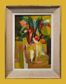Eliane Rosso (1928-1994) - Fleurs pour un Futuriste