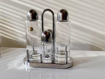 Alessi - Ettore Sottsass - Olie-en-azijnstelletje (5) - 5070