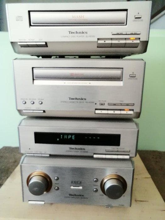 Technics - SL-HD350; RS-HD350; ST-HD350; SE-HD350 Stereoset, TV, Hi-fi & Vidéo, Radios