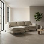 Leren hoekbank Match - 2.5 zits + longchair, Ophalen of Verzenden