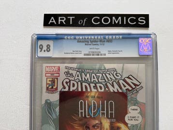 The Amazing Spider-Man #693 - CGC 9.8 - Alpha, Fantastic, Boeken, Nieuw