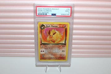 Pokémon - 1 Graded card - Dark Flareon #35 First edition -