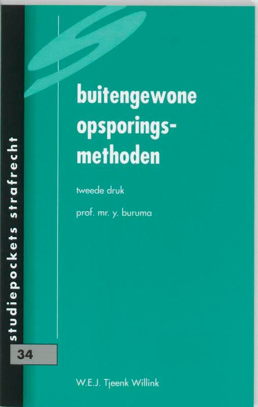 Buitengewone opsporingsmethoden / Studiepockets strafrecht /, Livres, Science, Envoi