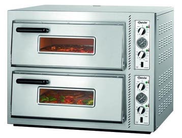 Pizzaoven NT 622VS | 4+4 Ø30cm | 2 Kamers | 10kW | Bodem, Verzenden, Nieuw in verpakking