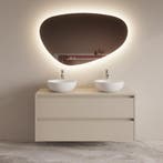 Badmeubelset BWS Riga Met Topplaat 120 cm Kasjmier, Ophalen of Verzenden, Nieuw, Bad