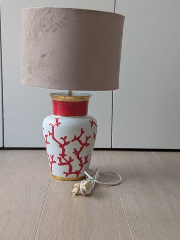 Raynaud Limoges - Alberto Pinto - Lampe montée sur vase -