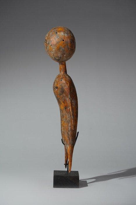 Een houten beeld. - Prampram - Ghana (Zonder minimumprijs), Antiek en Kunst, Kunst | Niet-Westerse kunst