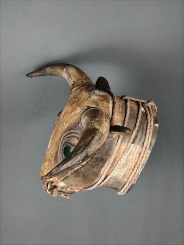 Zeldzaam masker - Bijagos - Guinee-Bissau