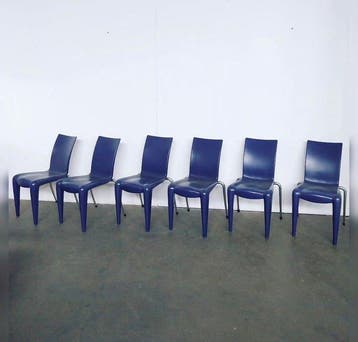 Vitra - Philippe Starck - Stoel (6) - Louis XX - Staal,, Antiek en Kunst