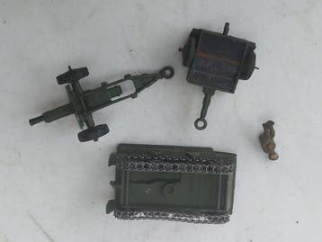 Dinky Toys 1:48 - Model militair voertuig (4) - Pre War, Nieuw