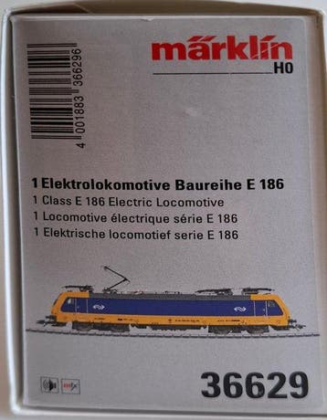 Märklin H0 - 36629 - Elektrische locomotief (1) - E 186 - NS