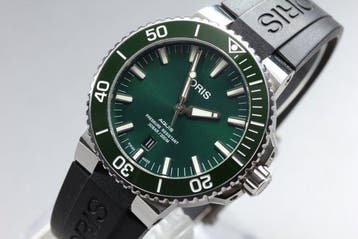 Oris - Aquis Date - 7730 - Homme - 2000-2010, Handtassen en Accessoires, Horloges | Heren, Nieuw