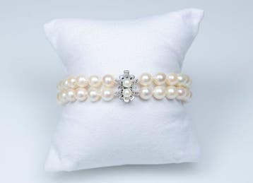Zonder minimumprijs - Armband - 925 zilver - Ø 6,5-7 mm, Nieuw