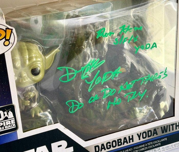 Star Wars - Ron Hone & Deep Roy Funko Pop, DOUBLE signed +, Collections, Cinéma & Télévision