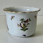 Herend - Bloempot - Rothschild Bird - Beenderporselein