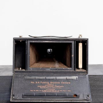 Kodak No. 3-A Folding Brownie Model A – Red Bellows – 1909