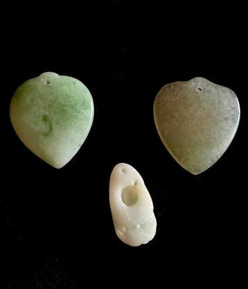 Bedels - Nefriet Jade - China - 20e eeuw
