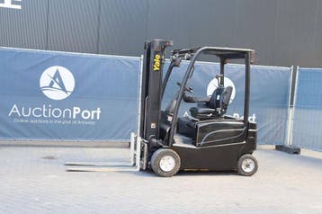 Veiling: Heftruck Yale ERP18VF E2130 Elektrisch 1700kg 4.9m, Ophalen