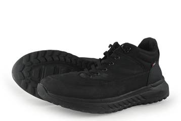 Rieker Veterboots in maat 43 Zwart, Verzenden, Zwart, Boots, Zo goed als nieuw
