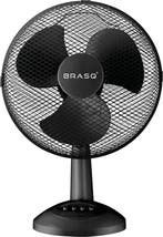2dekans | BRASQ Ventilator 30 cm – Krachtige Tafelventilator, Ophalen of Verzenden