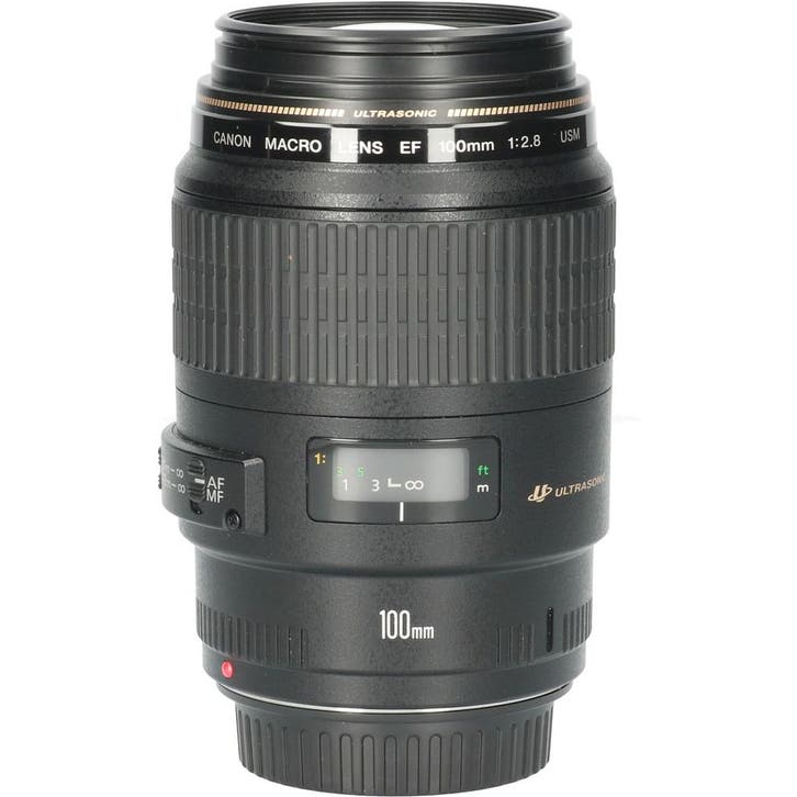 Tweedehands Canon EF 100mm f/2.8 Macro USM CM6657, Audio, Tv en Foto, Foto | Lenzen en Objectieven, Overige typen, Gebruikt, Ophalen of Verzenden