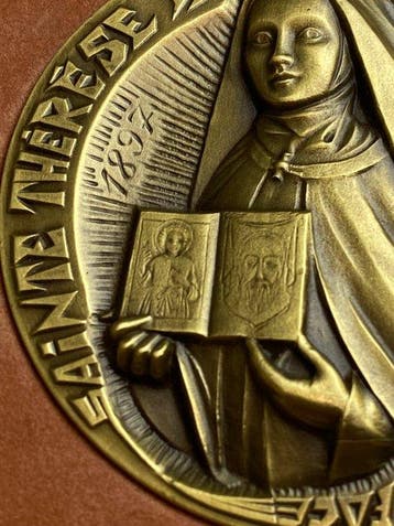 Medaille - Eeuwfeest van de dood van Sint Thérèse - Brons -