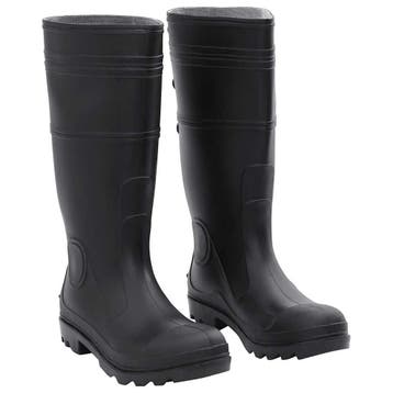 vidaXL Regenlaarzen maat 41 PVC zwart, Verzenden, Nieuw