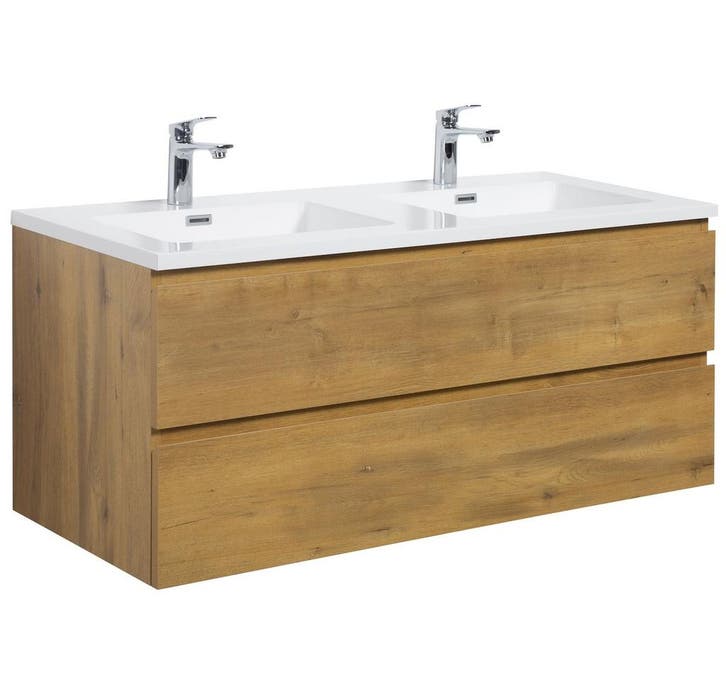 Badkamermeubel Set Angela 120 cm Eiken Badmeubel, Maison & Meubles, Salle de bain | Meubles de Salle de bain, Envoi