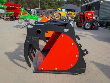 Godet multi-services 1,6m - 2,4m pélican pince à fumier, Verzenden
