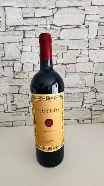 2012 Masseto - Toscane - 3 Flessen (0.75 liter), Verzamelen, Wijnen, Nieuw