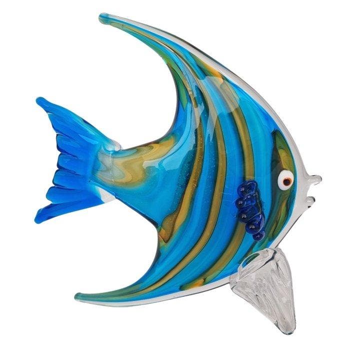 Beeldje - Moonfish - Glas, Antiek en Kunst, Kunst | Designobjecten
